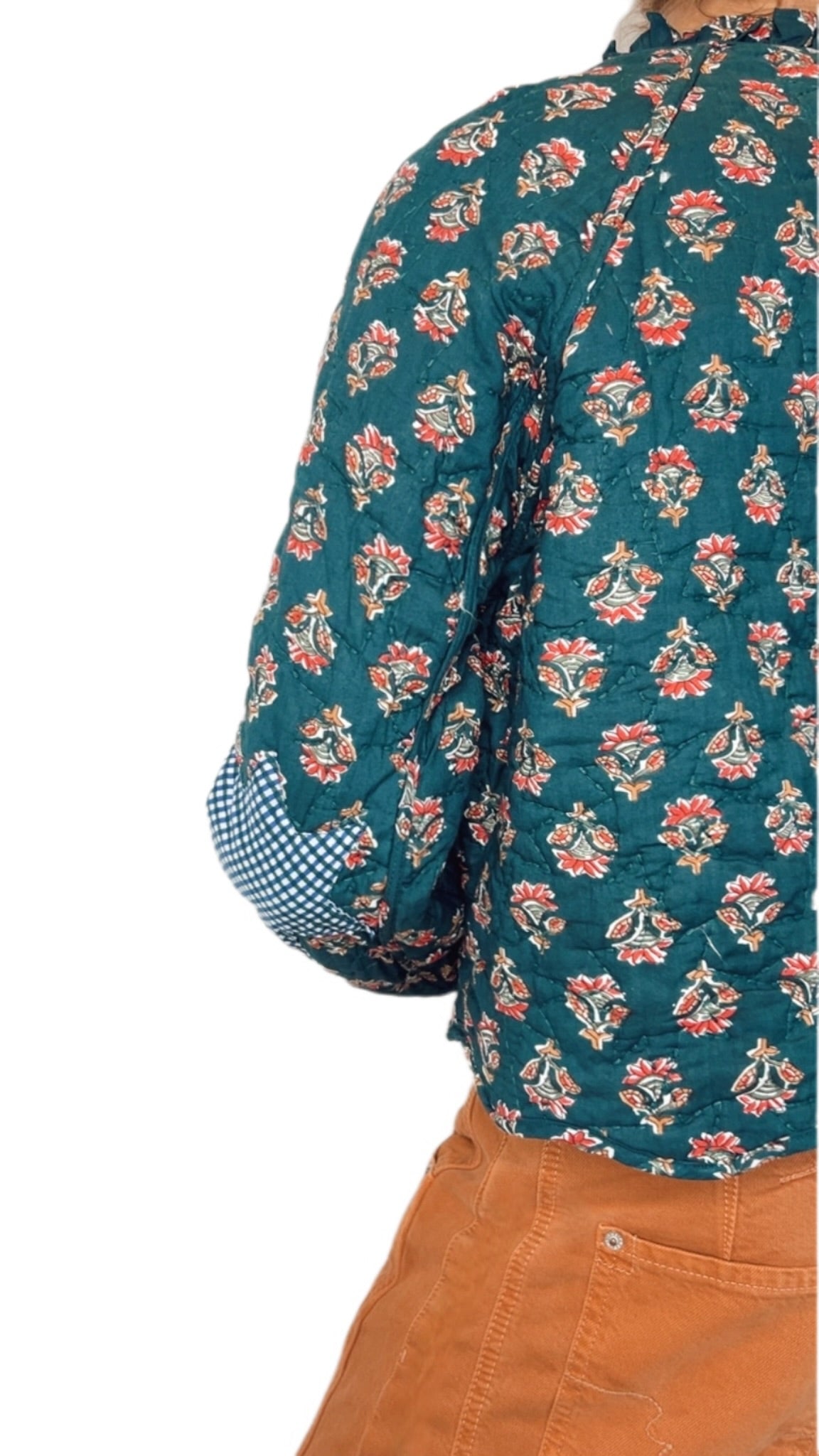 Beth Quilted Jacket - Deep Teal