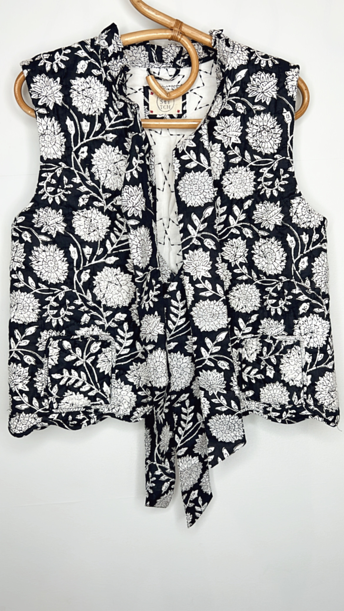 Lenny Quilted Bow Gilet - Limited Edition