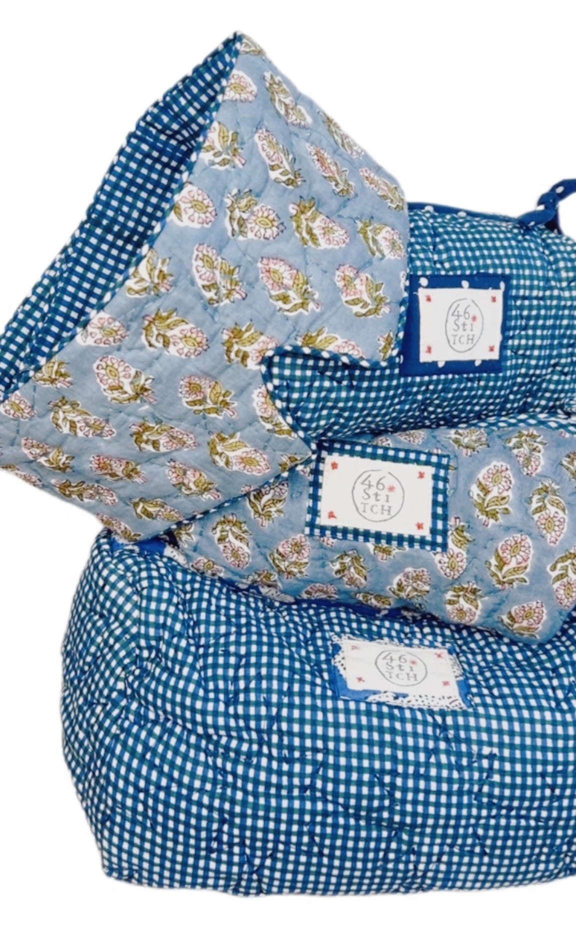 Cuckoo No Waste Small Make-Up / Wash Bag - Blue Green