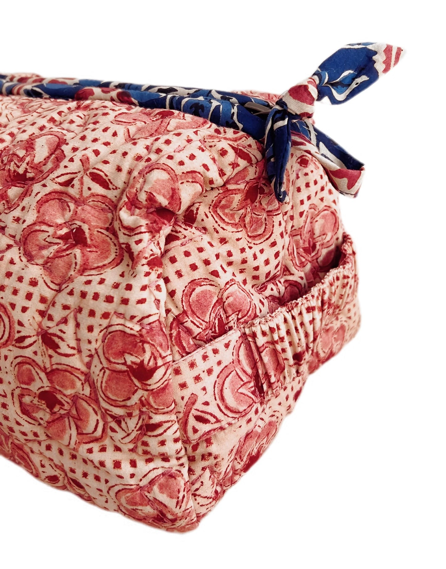 Dotty No Waste Jumbo Wash Bag - Rosewood