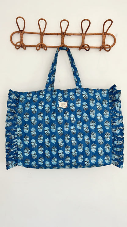 LARGE Nicky Cotton Fabric Bag