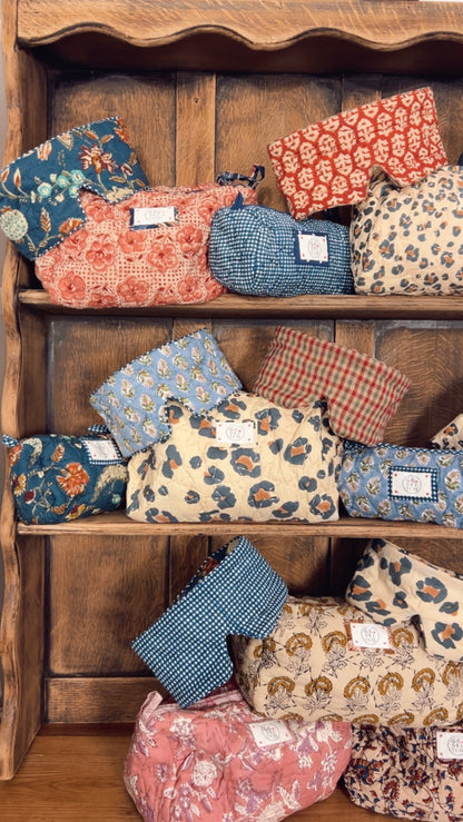 Izzy No Waste Small Make-Up / Wash Bag - Midnight Blue