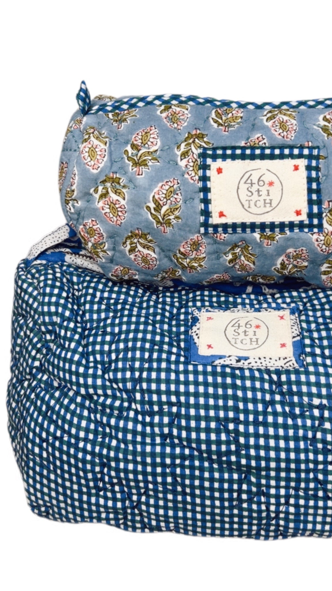 Cuckoo No Waste Small Make-Up / Wash Bag - Blue Green