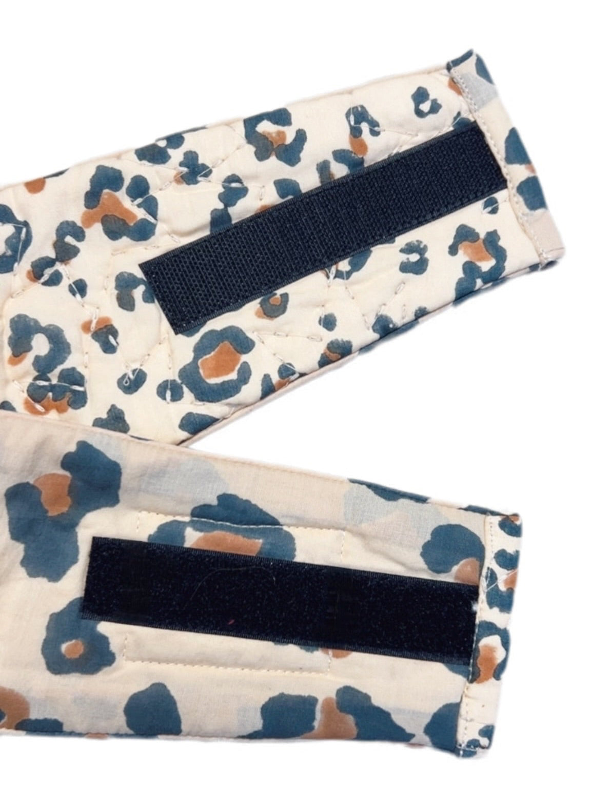 Mini Animal No Waste Quilted Eye Mask - Sand