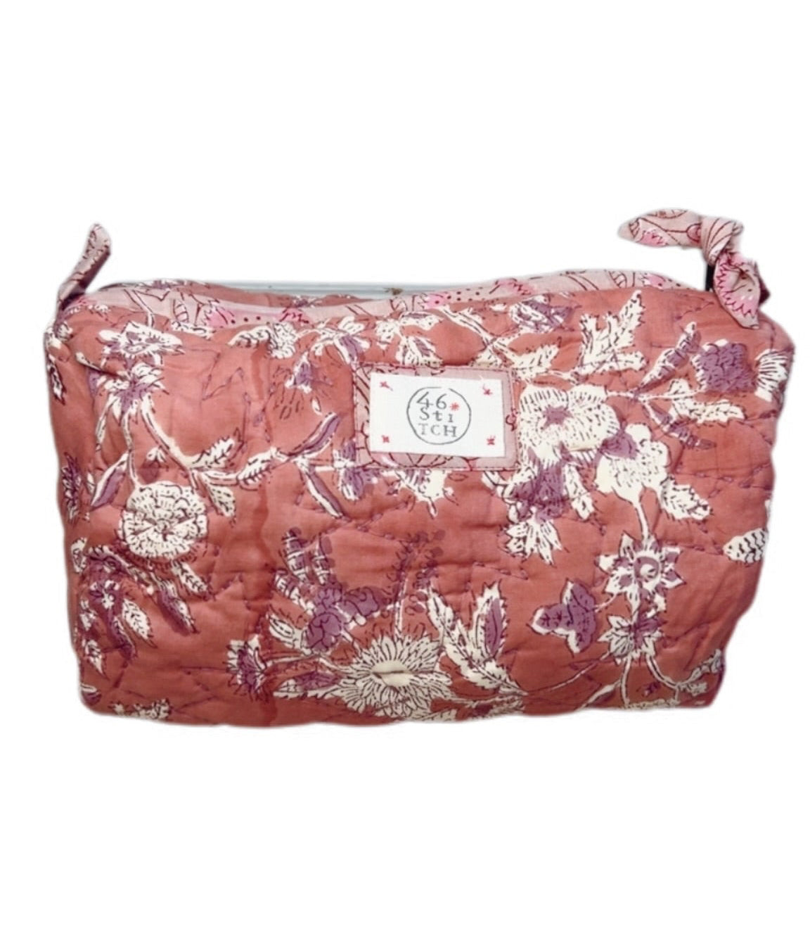 Rose No Waste Jumbo Wash Bag - Terracotta