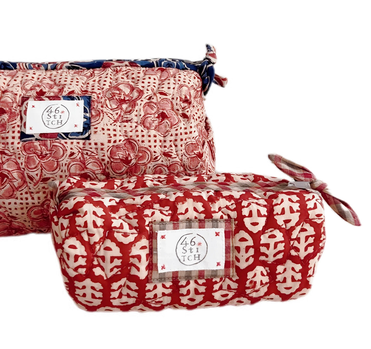 Dotty No Waste Jumbo Wash Bag - Rosewood