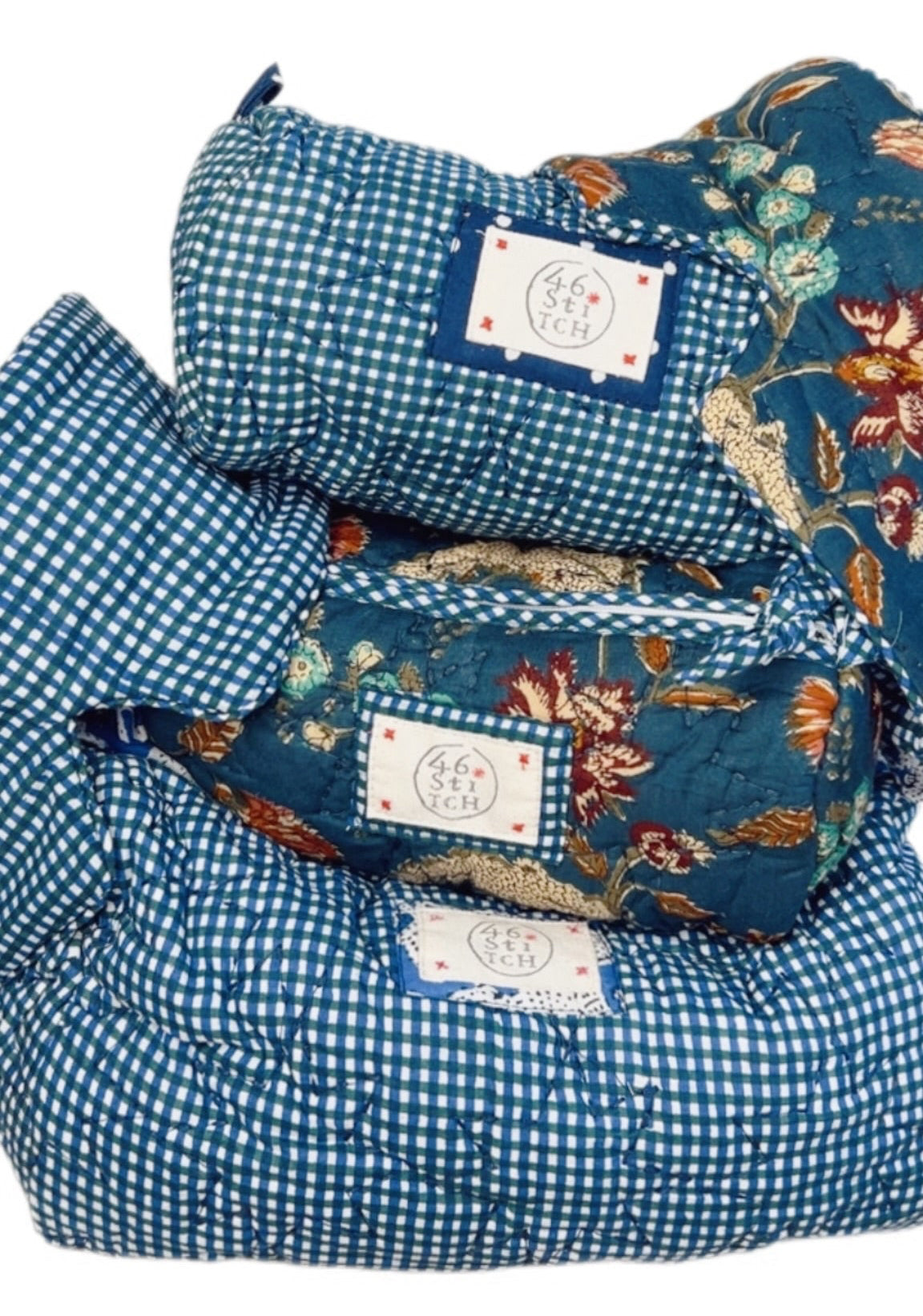 Izzy No Waste Small Make-Up / Wash Bag - Midnight Blue