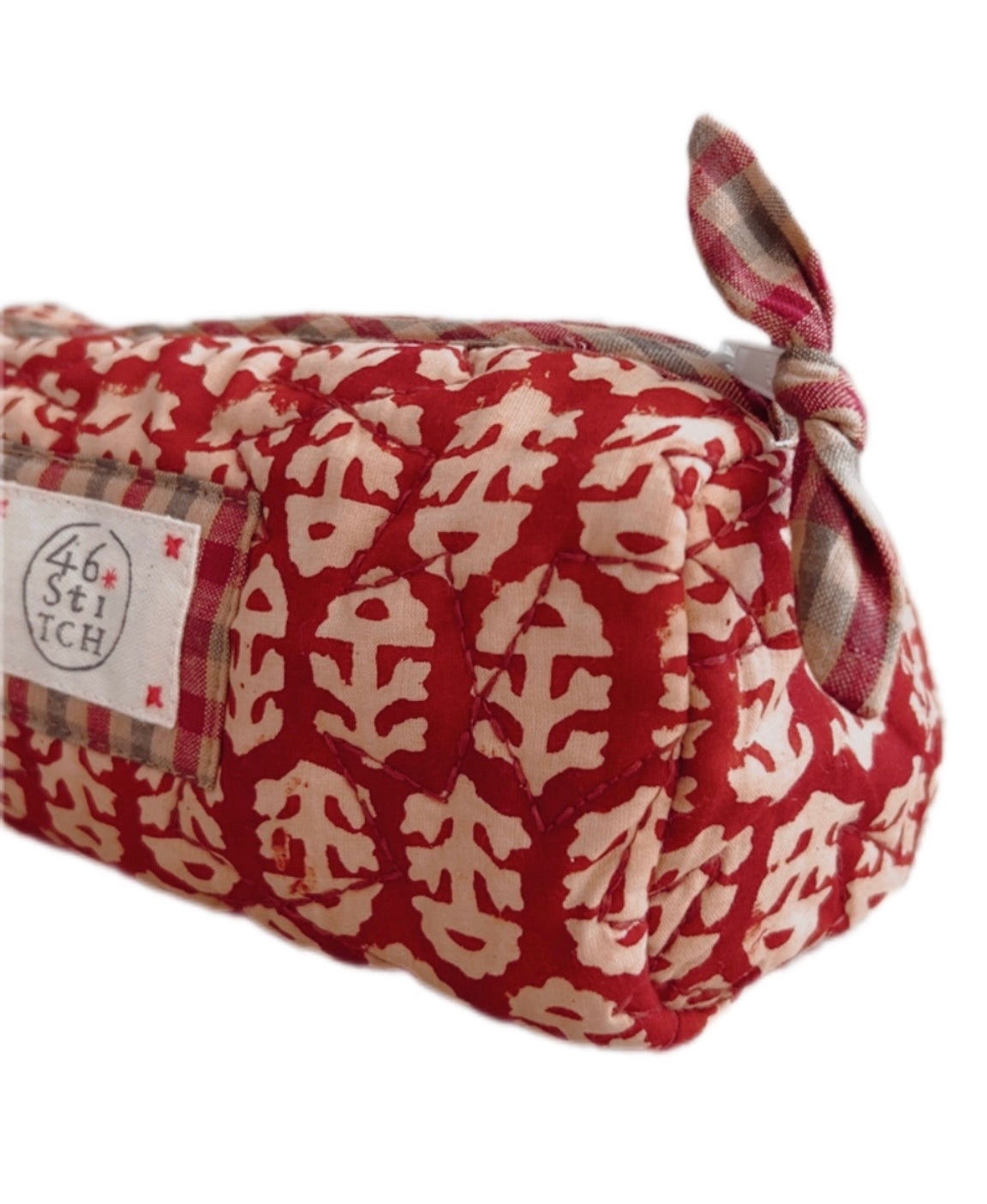 Rizo No Waste Small Make-Up / Wash Bag - Chilli Red