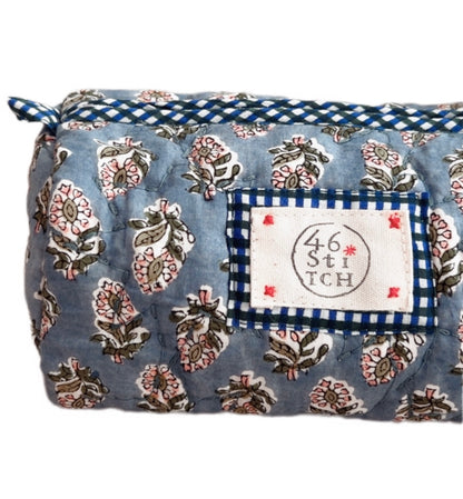 Cuckoo No Waste Small Make-Up / Wash Bag - Blue Green