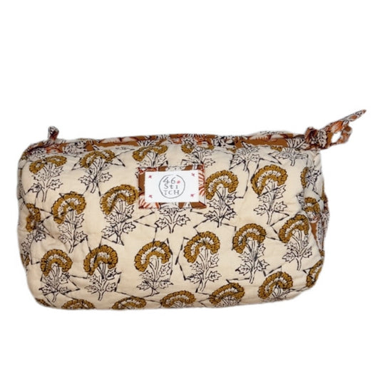 Cleo No Waste Jumbo Wash Bag - Oatmeal