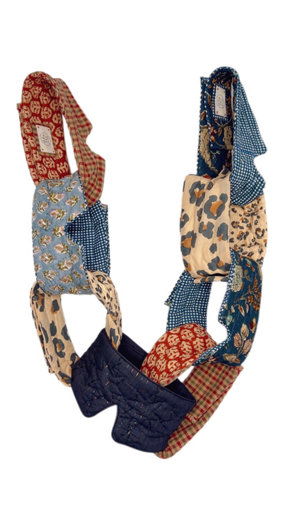 Rizo No Waste Quilted Eye Mask - Chilli Red