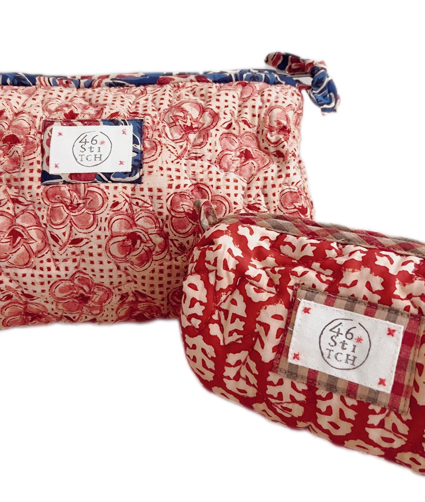 Dotty No Waste Jumbo Wash Bag - Rosewood