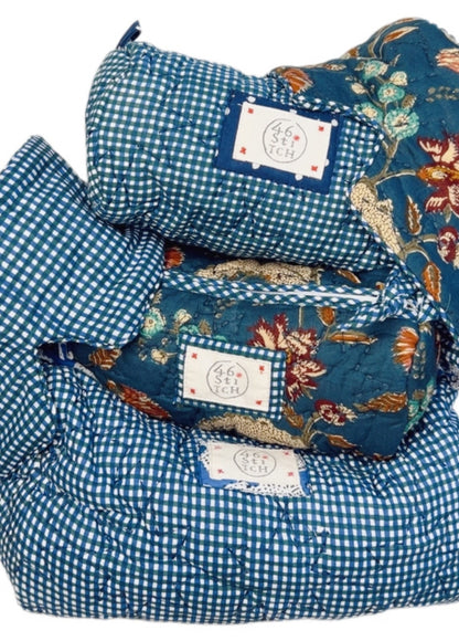 Gigi No Waste Jumbo Wash Bag - Deep Teal