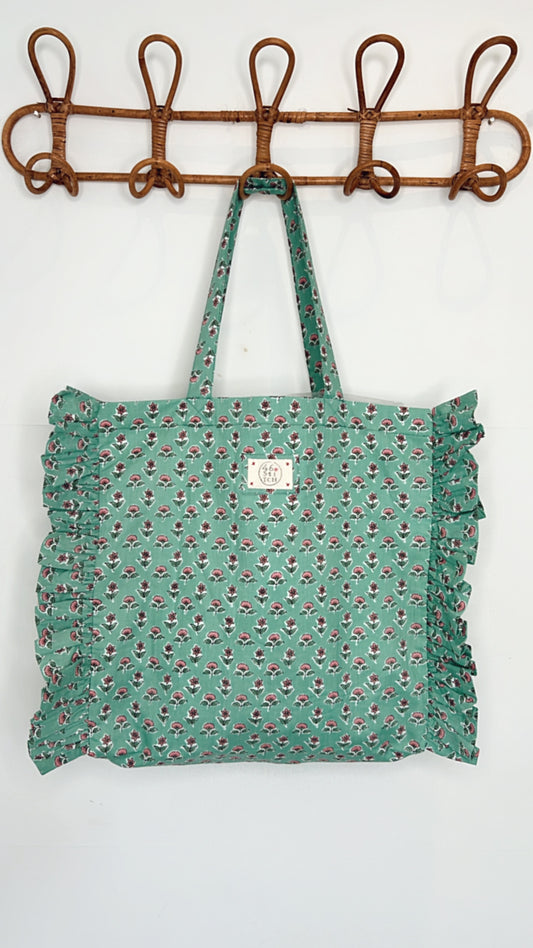 SMALL Molly Cotton Fabric Bag