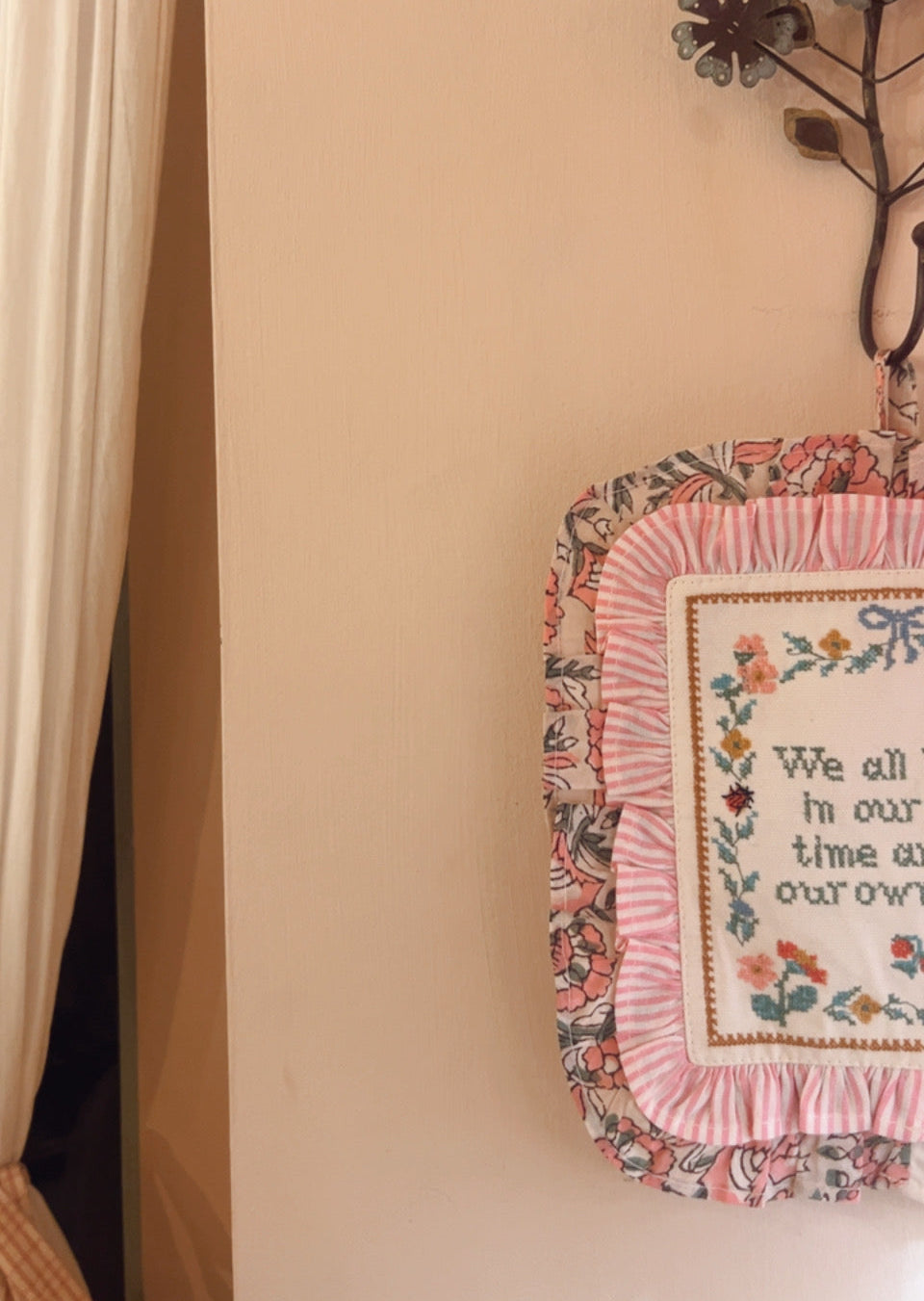 46S x ASLCo. Embroidered Wall Art - We All Bloom…