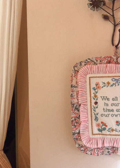 46S x ASLCo. Embroidered Wall Art - We All Bloom…