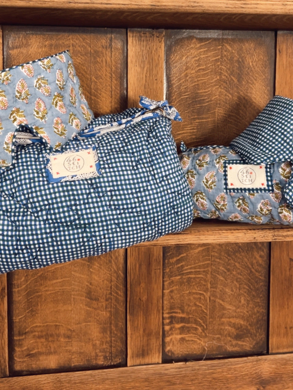 Cuckoo No Waste Quilted Eye Mask - Blue Green