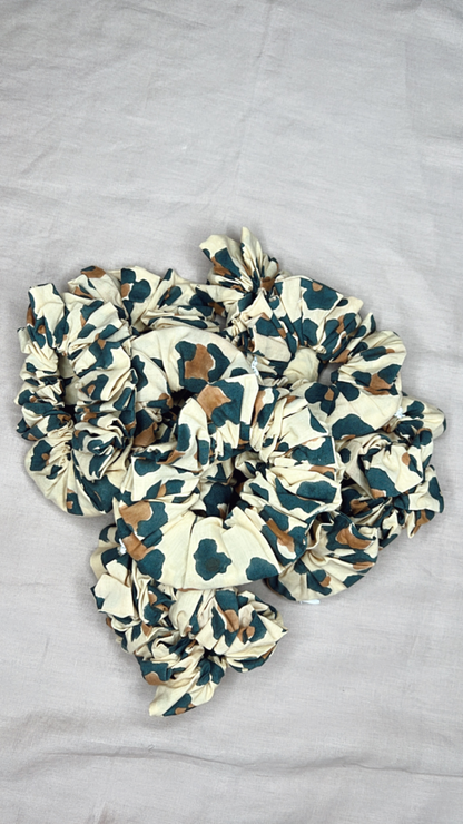 Animal Concealed Zip Pocket Storage Scrunchie - Limited Edition