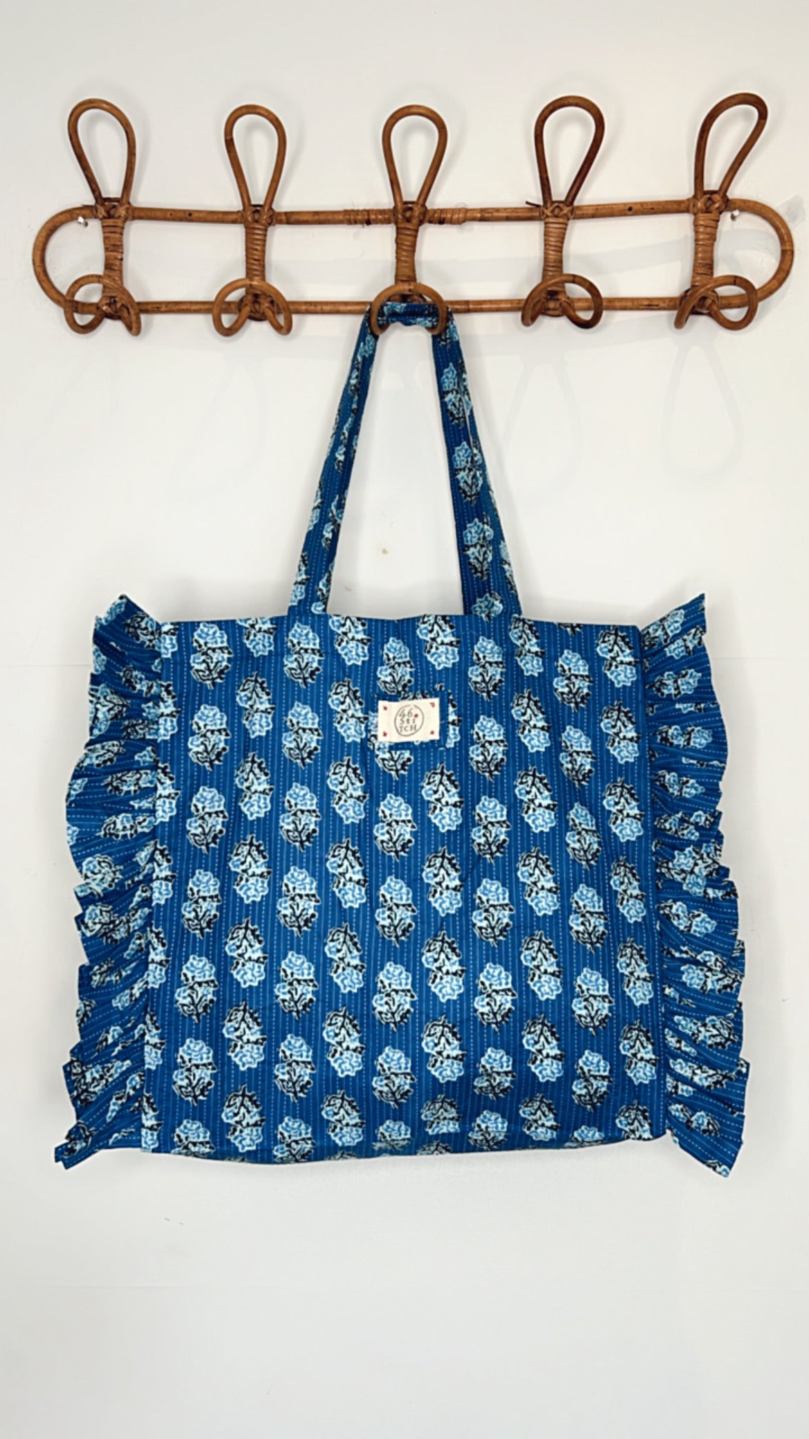 SMALL Nicky Cotton Fabric Bag