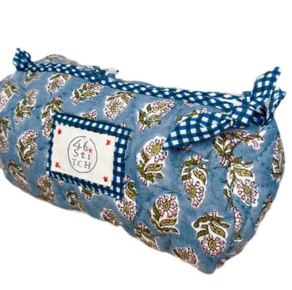Cuckoo No Waste Small Make-Up / Wash Bag - Blue Green