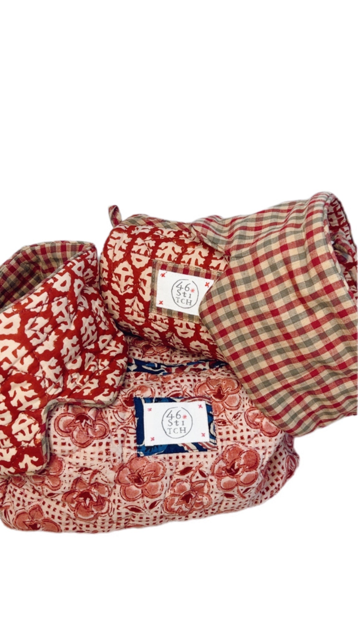 Rose No Waste Jumbo Wash Bag - Terracotta