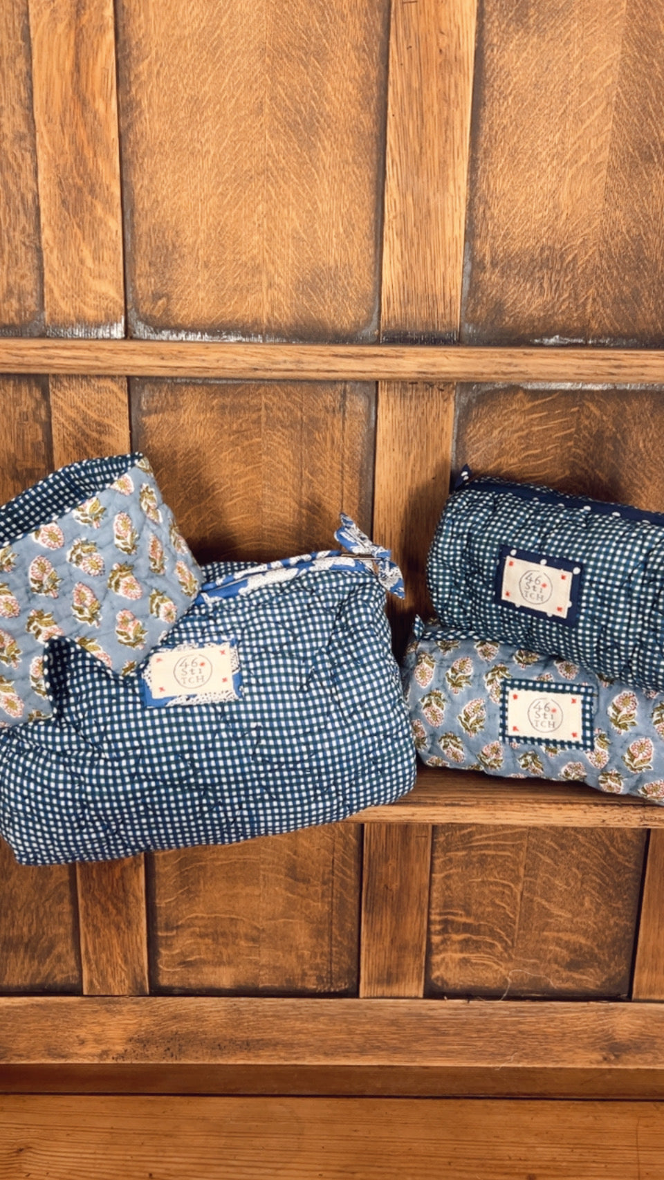 Cuckoo No Waste Quilted Eye Mask - Blue Green