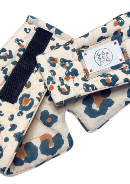 Mini Animal No Waste Quilted Eye Mask - Sand