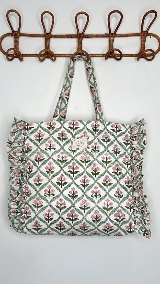 SMALL Dianne Cotton Fabric Bag