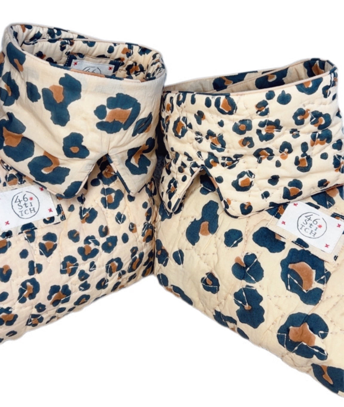 Mini Animal No Waste Quilted Eye Mask - Sand