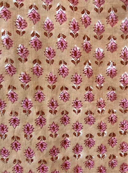 Farrow Detachable Tie Neck Cotton Shirt - Plaster Pink