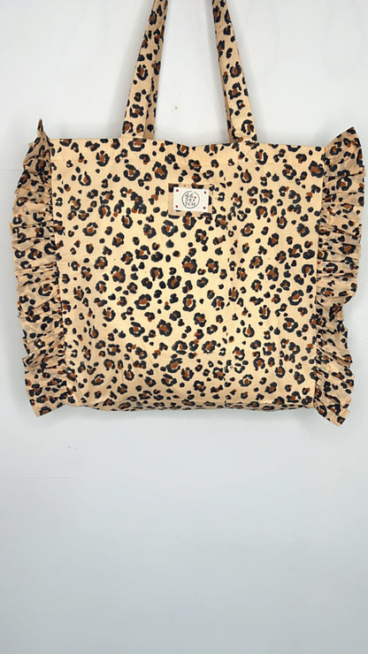 SMALL Mini  Animal Print Cotton Fabric Bag