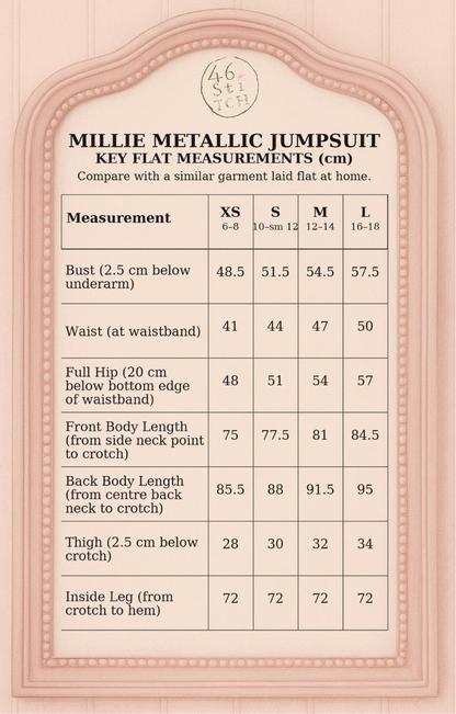 Millie Metallic Stripe Cotton Jumpsuit - Midnight Blue