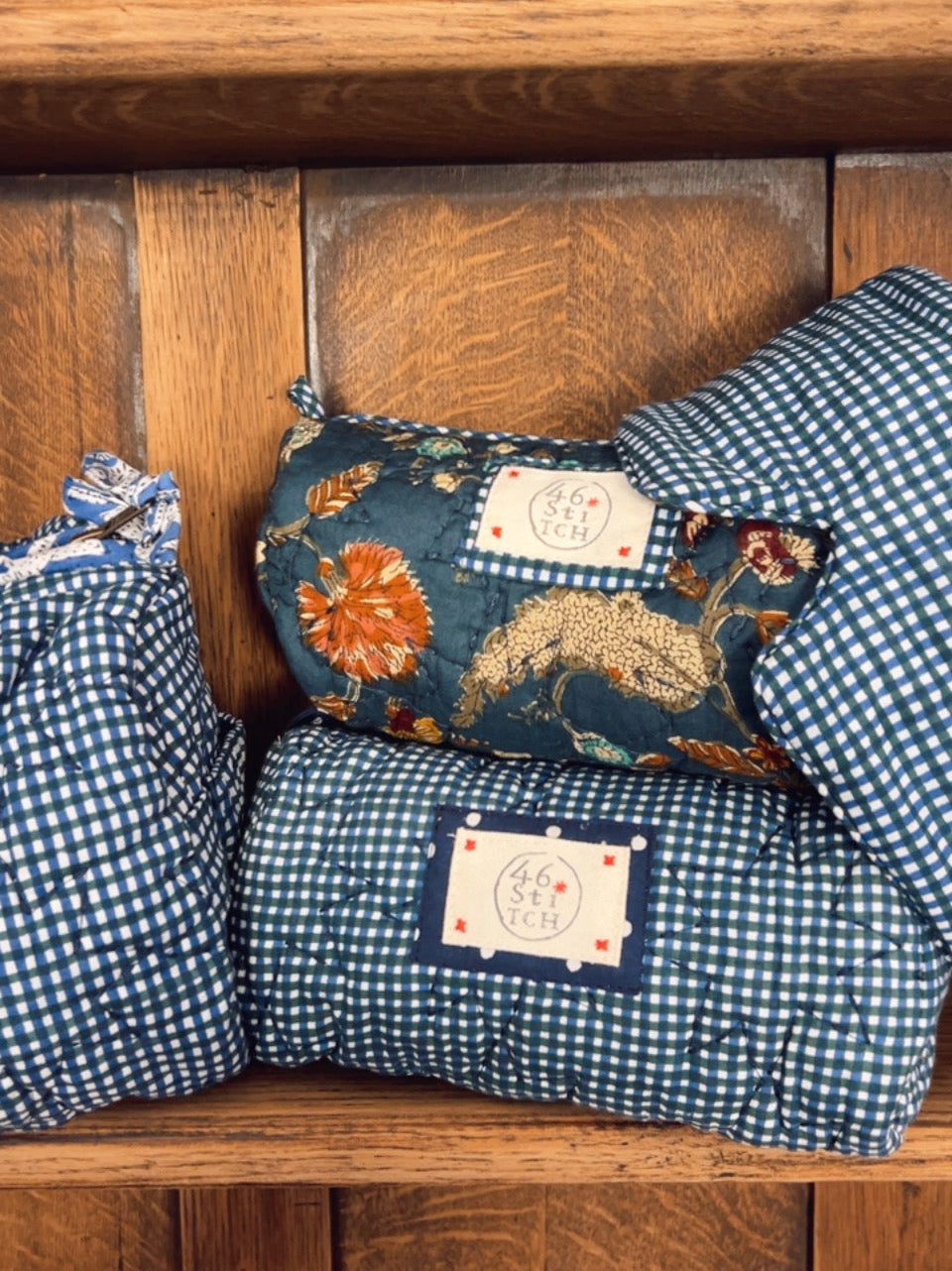 Izzy No Waste Small Make-Up / Wash Bag - Midnight Blue