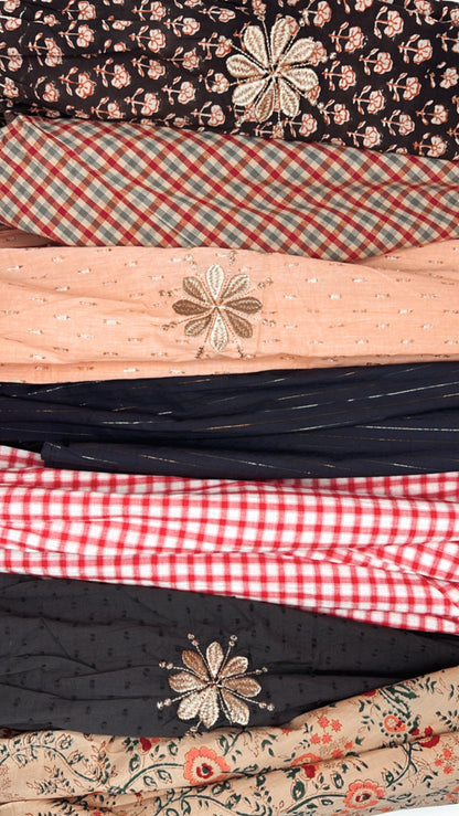 Belly Half Placket Cotton Pop-Over Top - Deep Bitter Chocolate