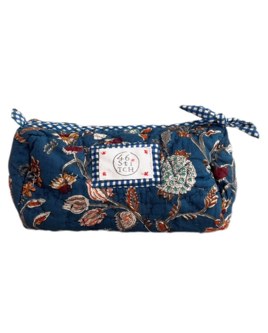 Izzy No Waste Small Make-Up / Wash Bag - Midnight Blue