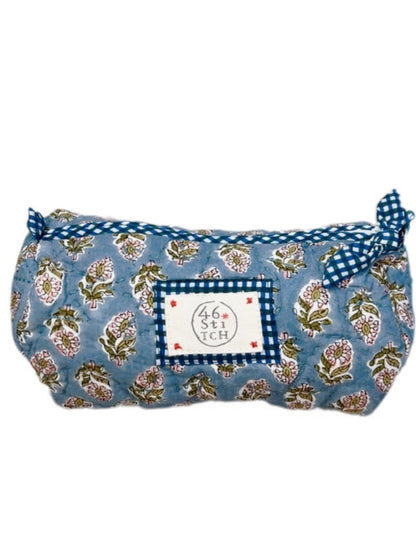 Cuckoo No Waste Small Make-Up / Wash Bag - Blue Green