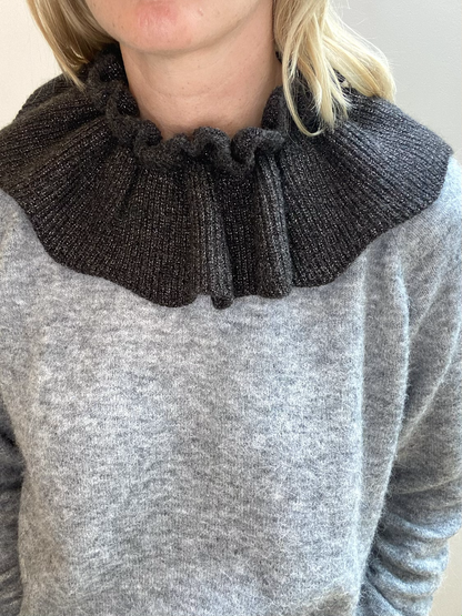 Iona Lurex Knitted Collar - Limited Edition